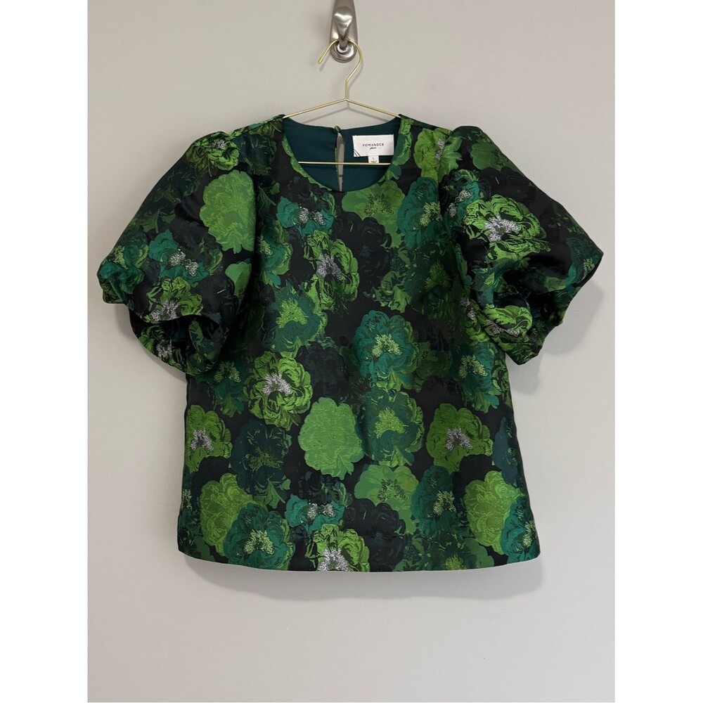 Tuckernuck Pomander Place Lyla  Floral Jacquard Top
